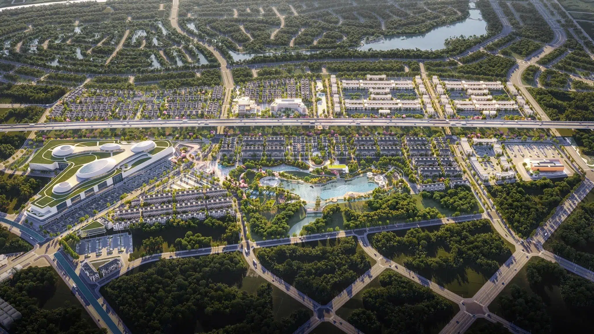 Phoi canh du an thanh phu centre point bim group long an