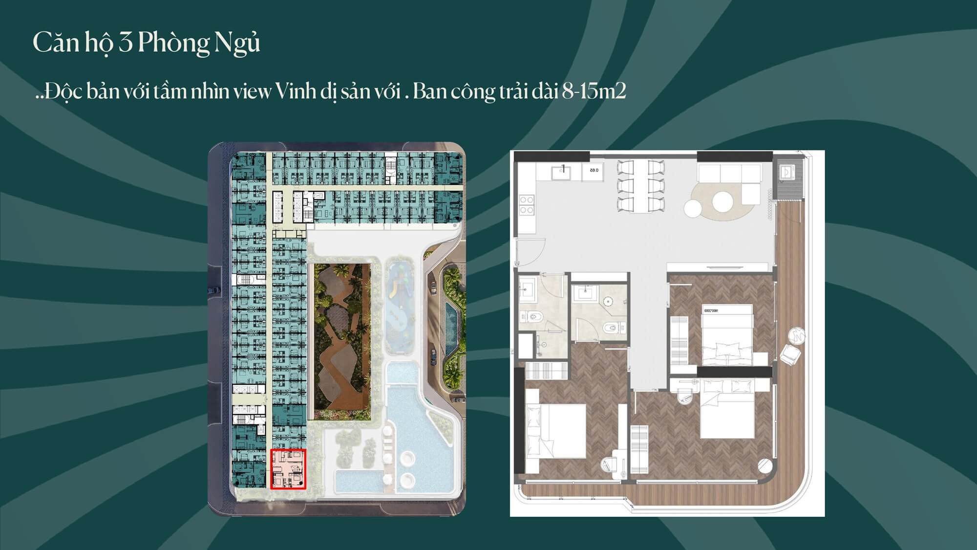 Thiet ke can ho 3 ngu prima bay halong